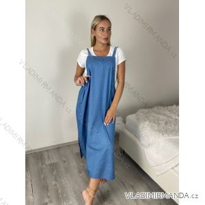 Šaty voľnočasové oversize a tričko s krátkým rukávem dámske LUISA  (S/M/L ONE SIZE) TALIANSKA MÓDA IMSM26000356