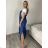 Šaty voľnočasové oversize a tričko s krátkým rukávem dámske LUISA  (S/M/L ONE SIZE) TALIANSKA MÓDA IMSM26000356