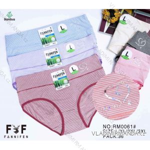 Nohavičky dámske nadrozmer (L/XL/2XL/3XL) FANNIFEN FAN26RM0061