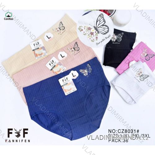 Nohavičky dámske nadrozmer (L/XL/2XL/3XL) FANNIFEN FAN26CZ8031