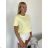 Tričko krátký rukáv dámske KARLA (S/M/L ONE SIZE) TALIANSKA MÓDA IMPDY26YT001/DUR