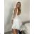 Šaty spoločenské svatební elegantné bez rukávov krátke plesové dámske (M/L) TALIANSKA MÓDA IMM26HB50119