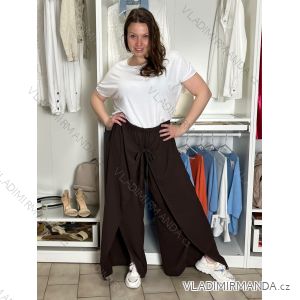 Nohavice letné zavinovacie dámske MAYA (M/L/XL ONE SIZE) TALIANSKA MÓDA IM426159/DUR