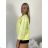 Bunda oversizedlhý rukáv dámska (S/M/L ONE SIZE) TALIANSKA MÓDA IMSM260042