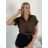 Košeľa krátký rukáv dámska TINA (S/M/L ONE SIZE) TALIANSKA MÓDA IMWKH26001