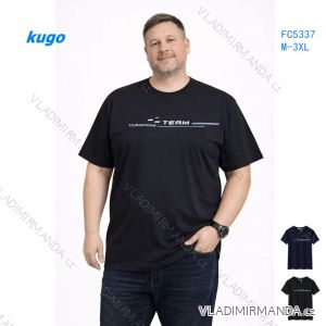 Tričko krátky rukáv pánske nadrozmer (M-3XL) KUGO FC5337