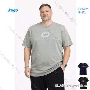 Tričko krátky rukáv pánske nadrozmer (M-3XL) KUGO FC5339