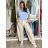 Nohavice outdoorové s opaskom dámske (S/M/L ONE SIZE) TALIANSKA MÓDA IM426111451