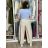 Nohavice outdoorové s opaskom dámske (S/M/L ONE SIZE) TALIANSKA MÓDA IM426111451