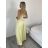 Nohavice dlhé máslové dámske (S/M/L ONE SIZE) TALIANSKA MÓDA IMWGB26001/DUR S/M/L biela