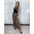 Nohavice dlhé letné dámske SAMBA (S/M/L ONE SIZE) TALIANSKA MÓDA IMWHD260001