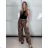 Nohavice dlhé letné dámske SAMBA (S/M/L ONE SIZE) TALIANSKA MÓDA IMWHD260001