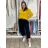 Nohavice outdoorové s opaskom dámske LOLA (S/M/L ONE SIZE) TALIANSKA MÓDA IM426056/DUR černá S/M/L