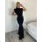 Súprava elegantné nohavice dlhé a Top dámska (S/M/L ONE SIZE) TALIANSKA MÓDA IMWGB260002