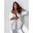 Košeľa oversize dlhý rukáv dámska mušelín (ONE SIZE) TALIANSKA MÓDA IMD24135