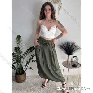 Sukňa dlhá letná dámska (S/M/L ONE SIZE) TALIANSKA MÓDA IMSM26107