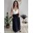 Sukňa dlhá letná dámska (S/M/L ONE SIZE) TALIANSKA MÓDA IMSM26107