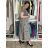 Šaty dlouhé letní krátky rukáv dámske DEISA (S/M/L ONE SIZE) TALIANSKA MÓDA IMSM26000325/DUR S/M/L tmavo staroružová