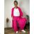 Cardigan letný 3/4 dlhý rukáv dámsky nadrozmer VESUNA (48/50/52 ONE SIZE) TALIANSKA MÓDA IM425415