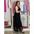 Šaty dlhé spoločenské tylové bez rukávov dámske BEATRICE (S/M/L ONE SIZE) TALIANSKA MÓDA IMWKH26608