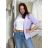 Sako elegantné 3/4 dlhý rukáv dámske SIMONA (S/M/L ONE SIZE) TALIANSKA MÓDA IMD26010