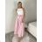 Sukňa dlhá s páskem dámska MONA  (S/M/L ONE SIZE) TALIANSKA MÓDA IMM25M12361