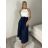 Sukňa dlhá s páskem dámska MONA  (S/M/L ONE SIZE) TALIANSKA MÓDA IMM25M12361