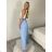 Nohavice elegantní dlhé s páskem dámske MISEL(S/M/L ONE SIZE) TALIANSKA MÓDA 	 IMPVN262465