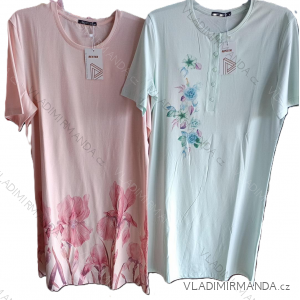 Košeľa nočná krátky rukáv dámska XL-4XL BENTER BES2-84279