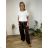 Nohavice elegantné dámske nadrozměr ANTA (52/54/56 ONE SIZE) TALIANSKA MÓDA IM4261111