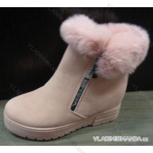 Topánky vyššia zateplené dámske (36-41) OBUV SJ656-3
