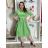 Šaty volnočasové krátky rukáv dámske SARAH (S/M/L ONE SIZE) TALIANSKA MÓDA IM5260002356/DUR S/M/L červená