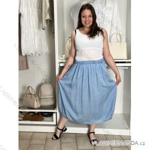 Sukně dlouhá dámská EMMA (M/L/XL ONE SIZE) TALIANSKA MÓDA IM425313A/DUR