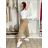 Nohavice volnočasové dámske nadrozměr AMANDA (40/42/44/46 ONE SIZE) TALIANSKA MÓDA IM42600016/DU tm. khaki 42/44/46