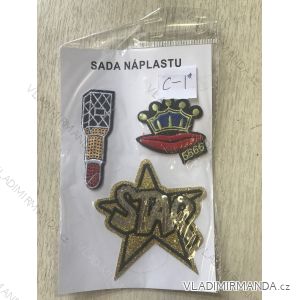 Nažehľovacie nálepky alá záplaty (one size) C-1
