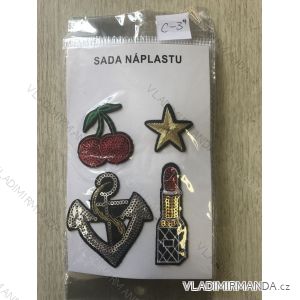 Nažehľovacie nálepky alá záplaty (one size) C-3
