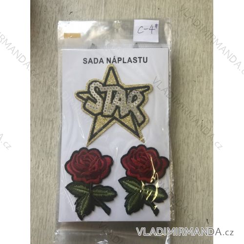 Nažehľovacie nálepky alá záplaty (one size) C-4

