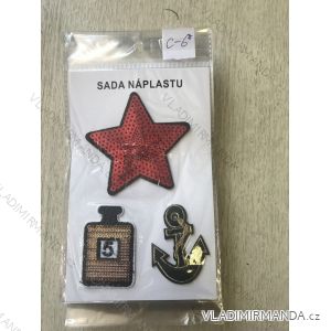 Nažehľovacie nálepky alá záplaty (one size) C-6
