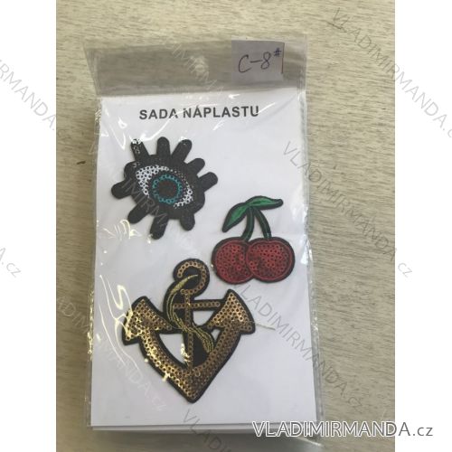 Nažehľovacie nálepky alá záplaty (one size) C-8
