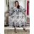 Šaty košilové dlhé letné dlouhý rukáv dámske (M/L-XL/2XL) IMWDF26FW200-3