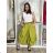 Nohavice oversize s opaskom dámske (S/M/L ONE SIZE) TALIANSKA MÓDA IMWTM260003/DUR S/M/L čierna