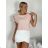Tielko elegantné letné dámske DANA (S/M/L ONE SIZE) TALIANSKA MóDA IMM26M21800/DUR S/M/L biela