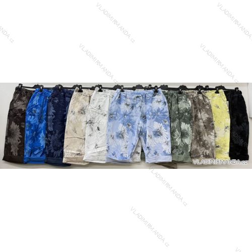 Kraťasy stláčače šortky dámske nadrozmer (44/46/48 ONE SIZE) TALIANSKA MÓDA IM426208