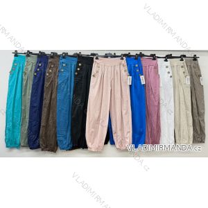 Nohavice letné dámske (S/M/L ONE SIZE) TALIANSKA MÓDA IM426224