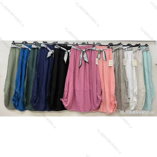 Sukňa dlhá dámska nadrozmer (42/44/46 ONE SIZE) TALIANSKA MÓDA IM426234