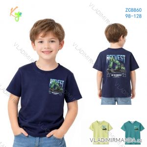 Tričko krátky rukáv detské chlapčenské (98-128) KUGO ZC8860