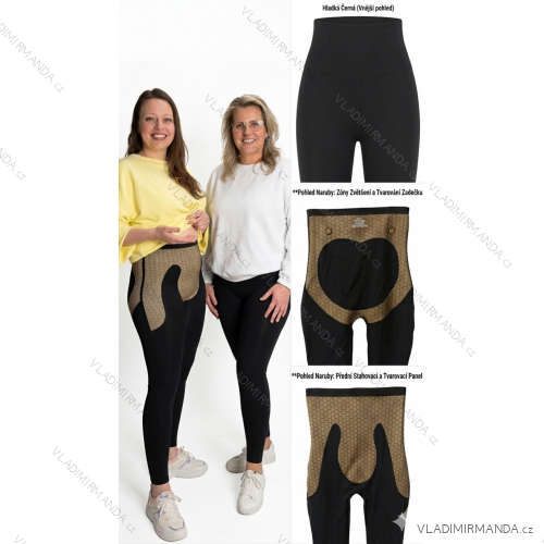 Legíny dlouhé dámské (S/M-L/XL-2XL/3XL) FOS26FWS-2163/DUR čierna L / XL