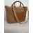 Kabelka boho letná dámska (46cm X 30cm) Versoli VER26PB-33/DUR ONE SIZE béžová