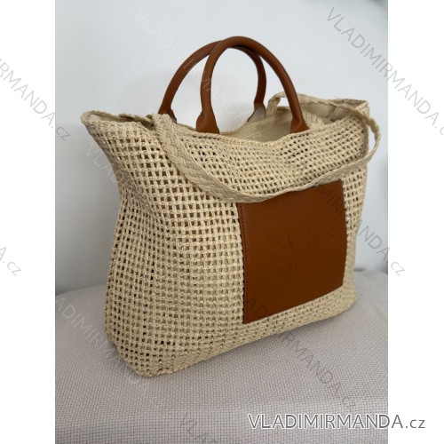 Kabelka boho letná dámska (46cm X 30cm) Versoli VER26PB-33/DUR ONE SIZE béžová