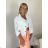 Bunda riflová dlhý rukáv dámska (S/M/L ONE SIZE) TALIANSKA MÓDA IMPOZ2616590